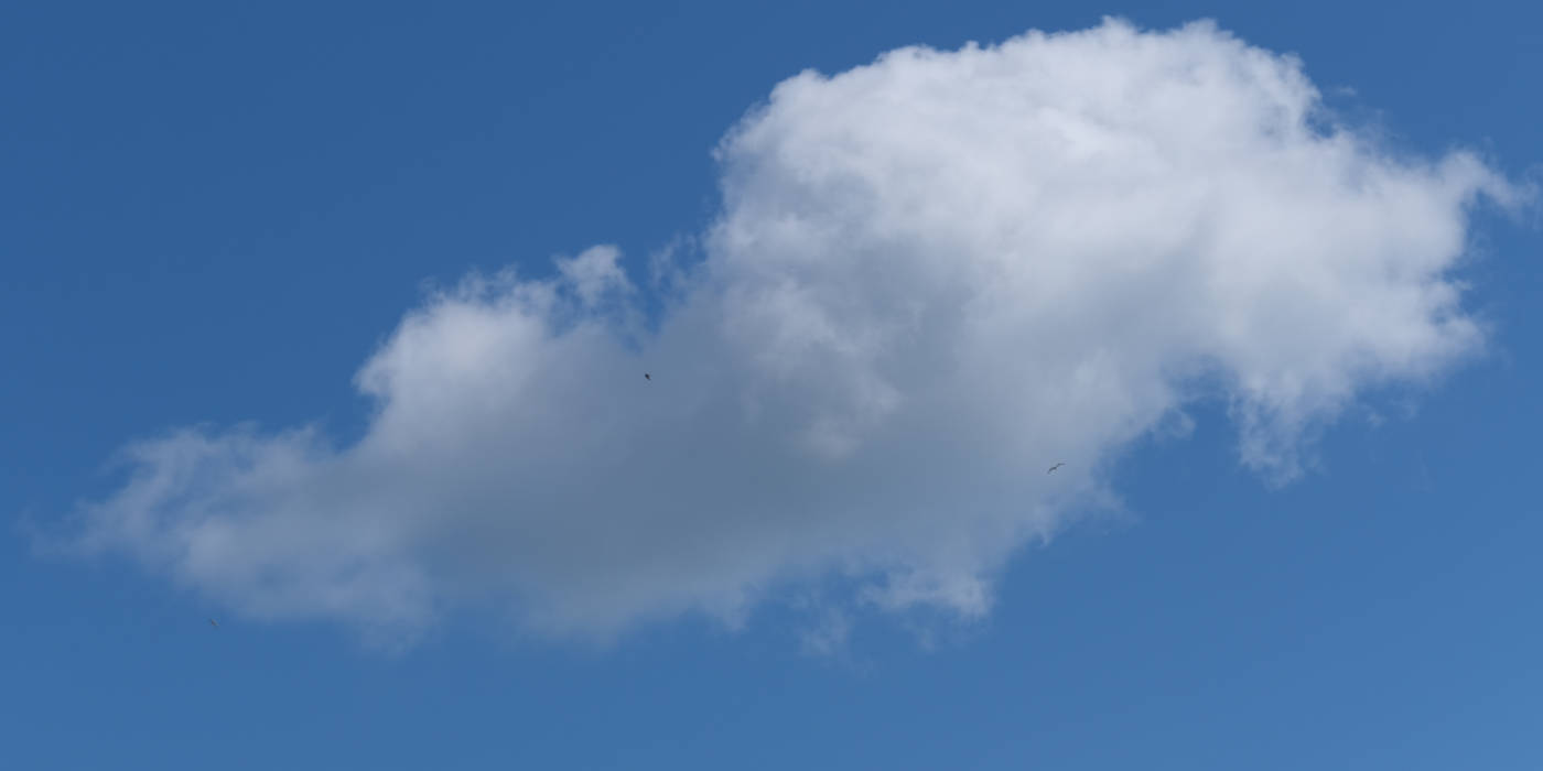 Cumulus clouds