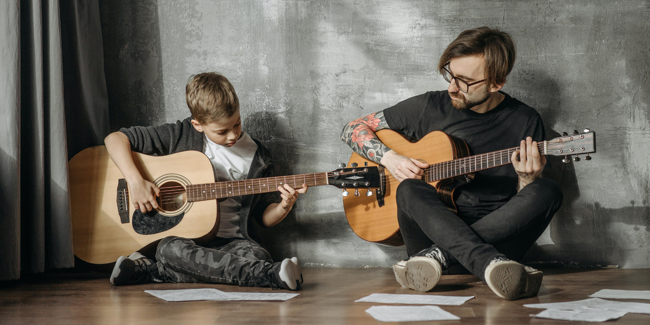 self teaching guitar lessons