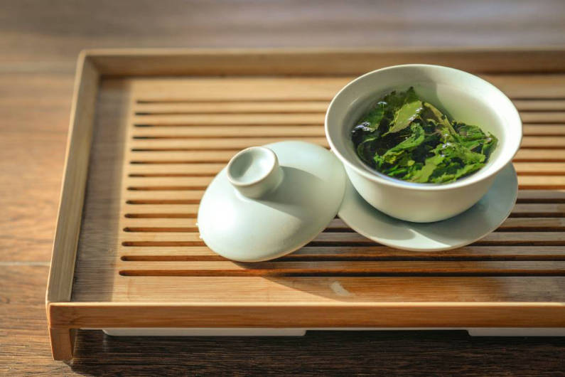 green tea bowl