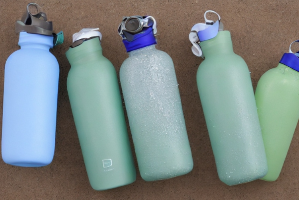 Water Bottles: The Environmental Impact. How many 16.9 ounce water bottles are in a gallon?
