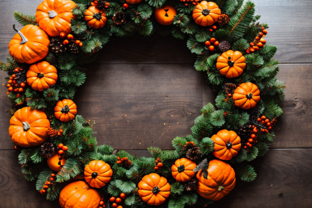 Spooktacular Autumn Fall Halloween Wreaths: 10 Hauntingly Beautiful Ideas to Decorate Your Door