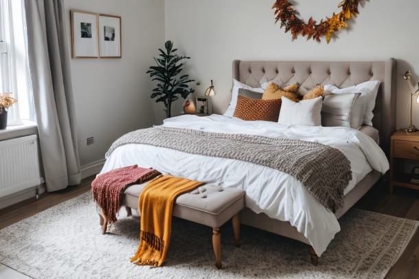 The Perfect Autumnal Bedroom Colour Palette for Relaxation