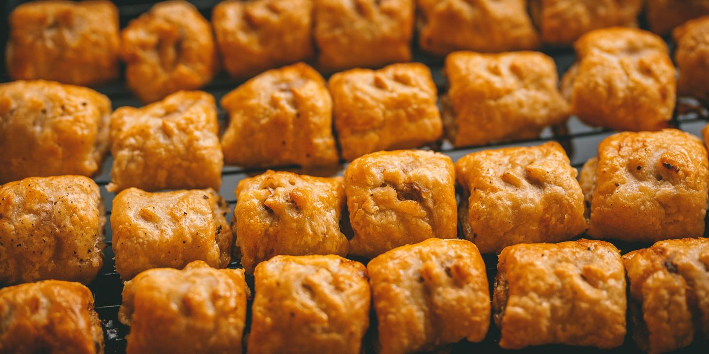 Recipe for Sausage Rolls: Gluten Free, Vegetarian and Cheese & Onion